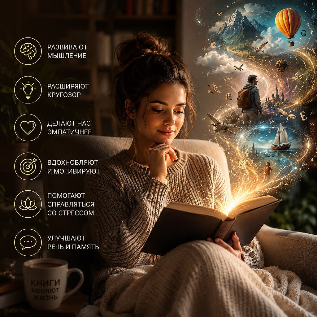 Зачем читать книги?