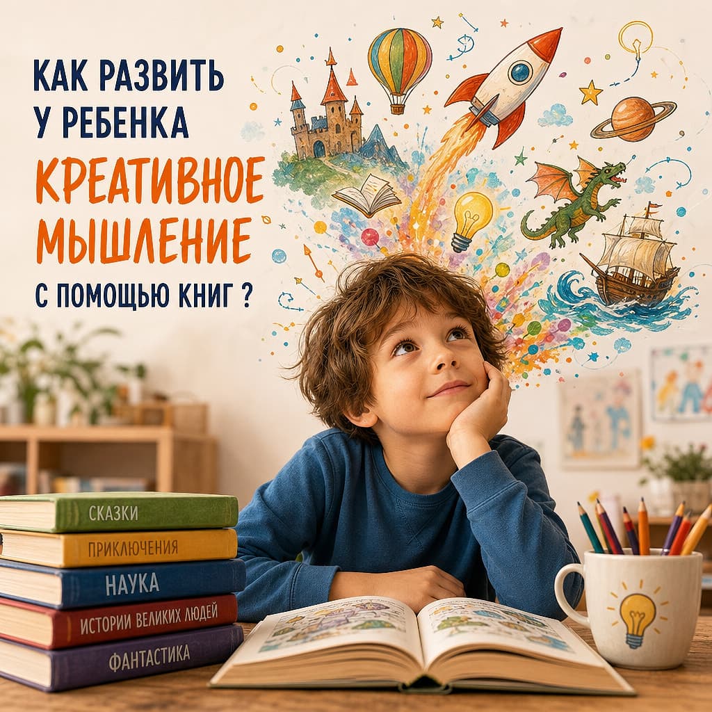 Как у ребенка развить креативное мышление?