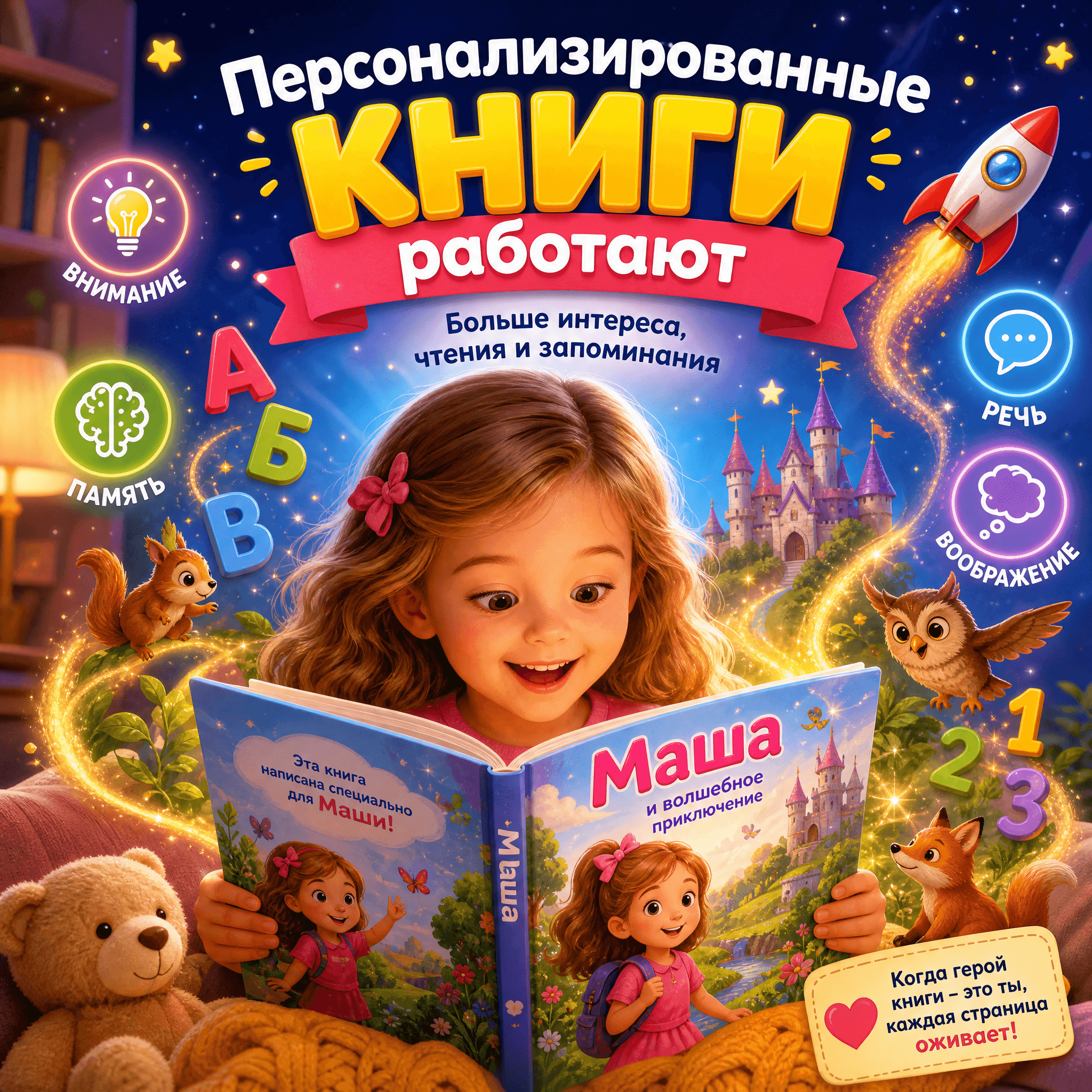 Почему персонализированные книги о детях действительно работают?