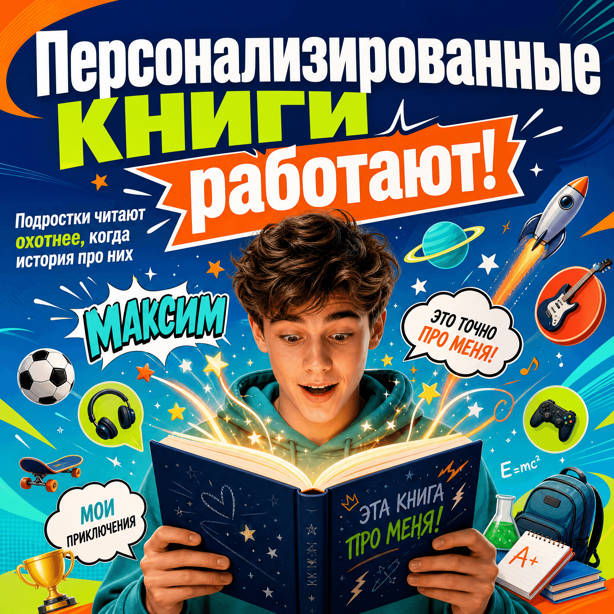 Как меняют персонализированные книги подростков?