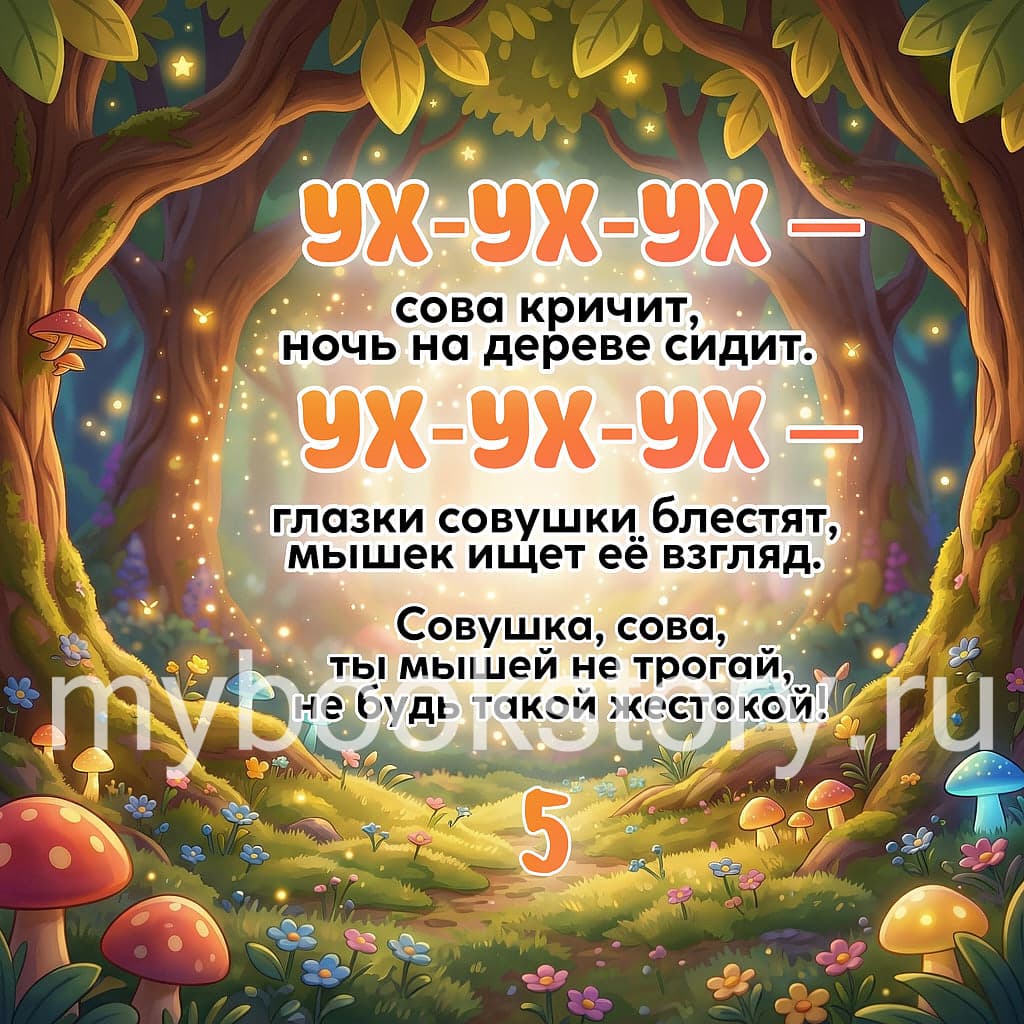 Потешки "Звуки природы" 4