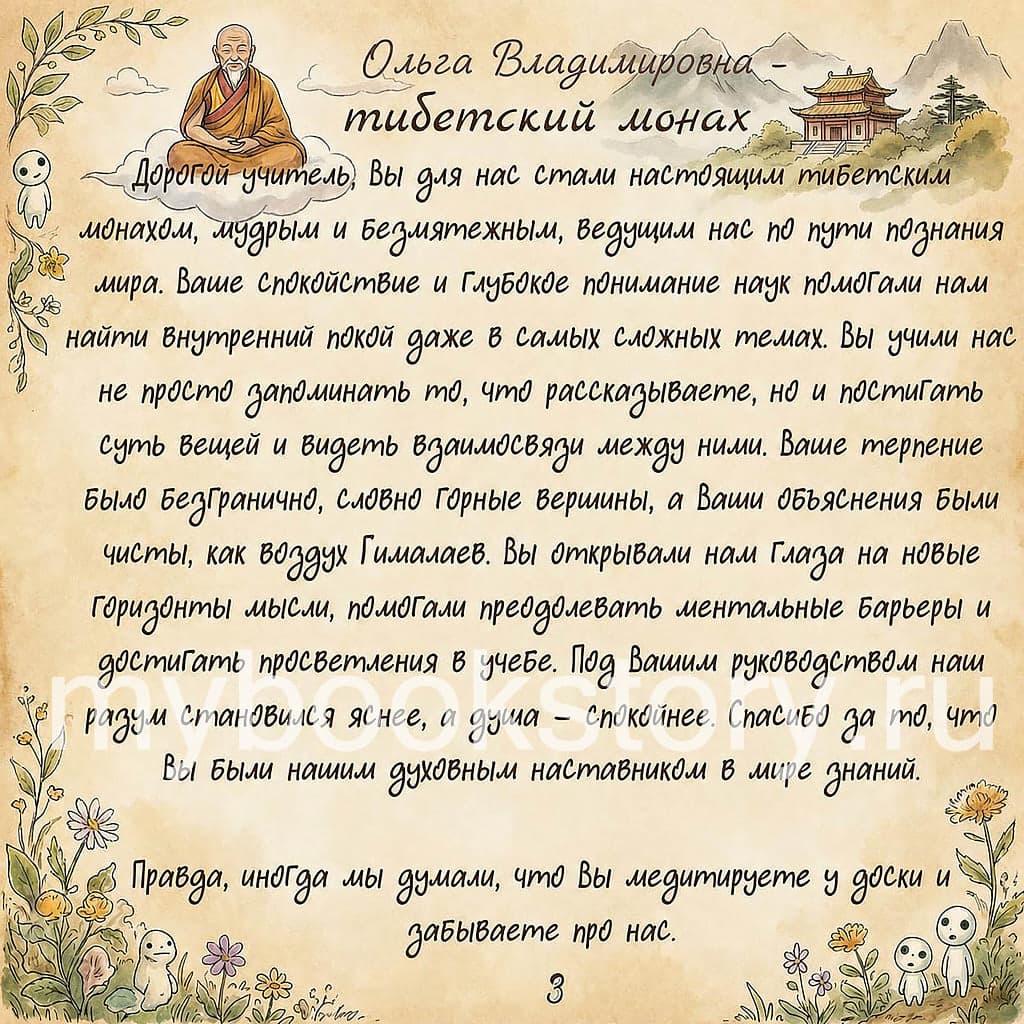 "Спасибо Вам, учитель!" 4