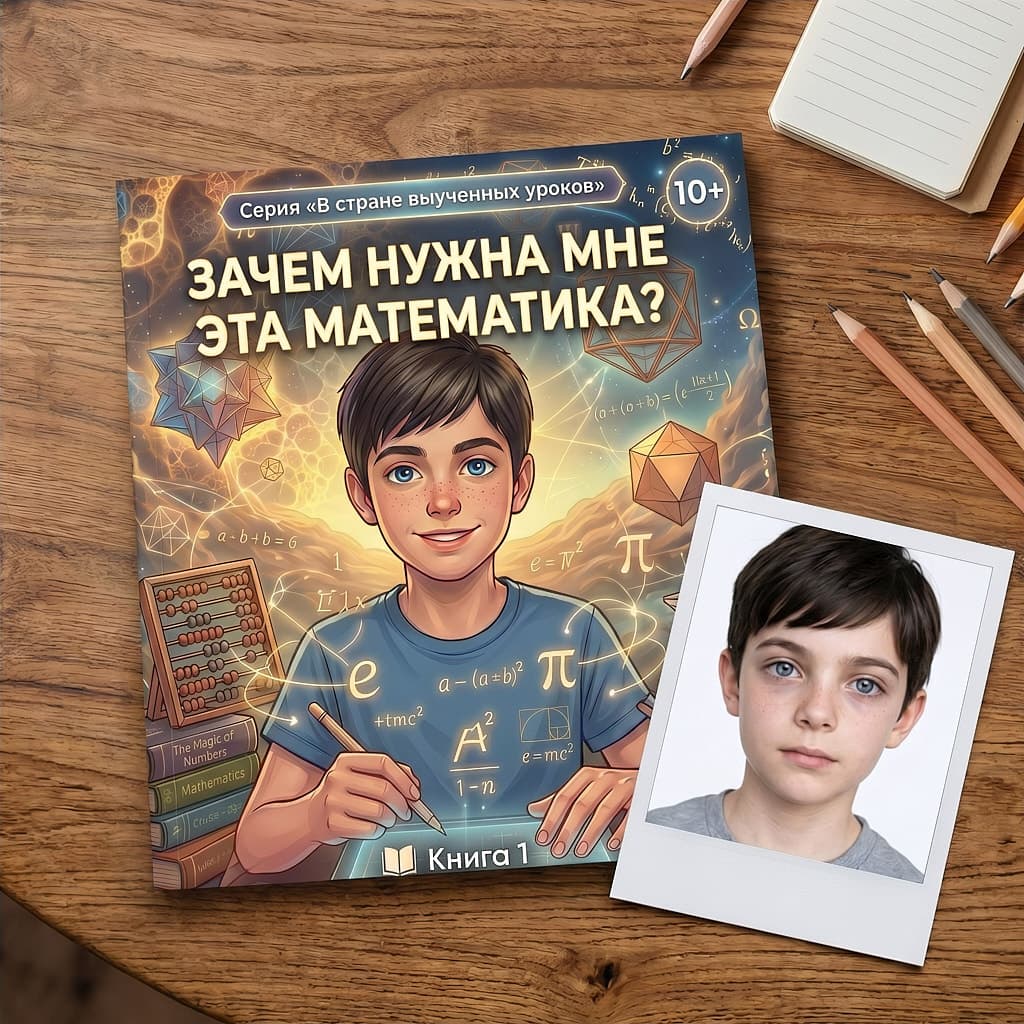 "Зачем нужна мне эта математика?" Книга 1 из серии "В стране выученных уроков"