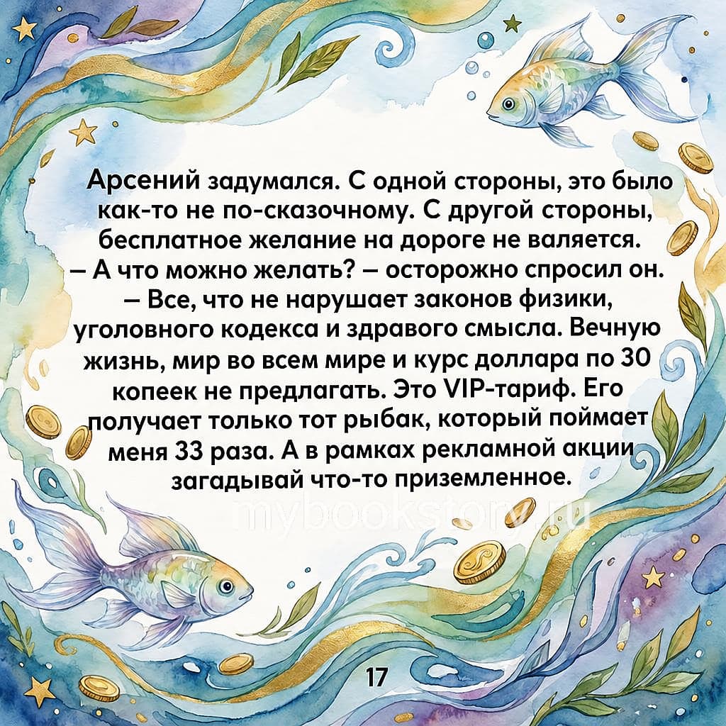 Сказка о рыбаке и рыбке 8