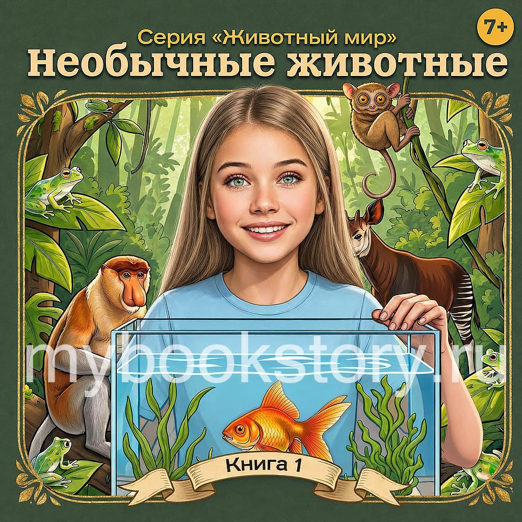 "Необычные животные". Книга 1 из серии "Животный мир" 2