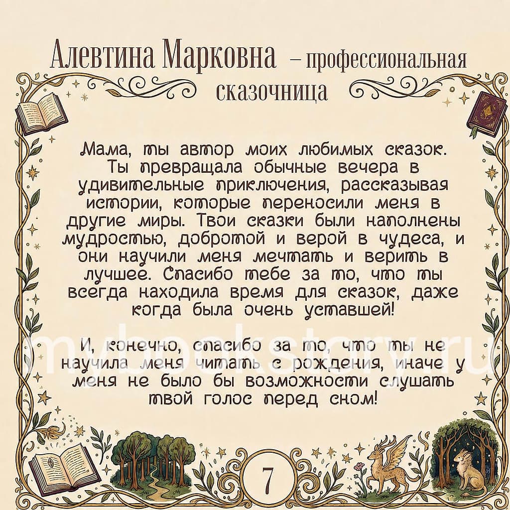 "Спасибо тебе, мама!" 6