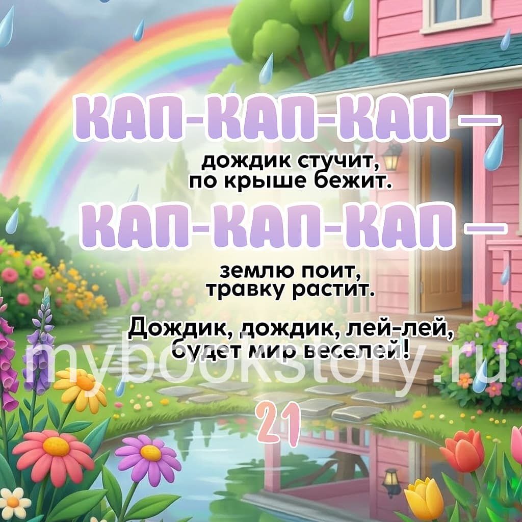 Потешки "Звуки природы" 10