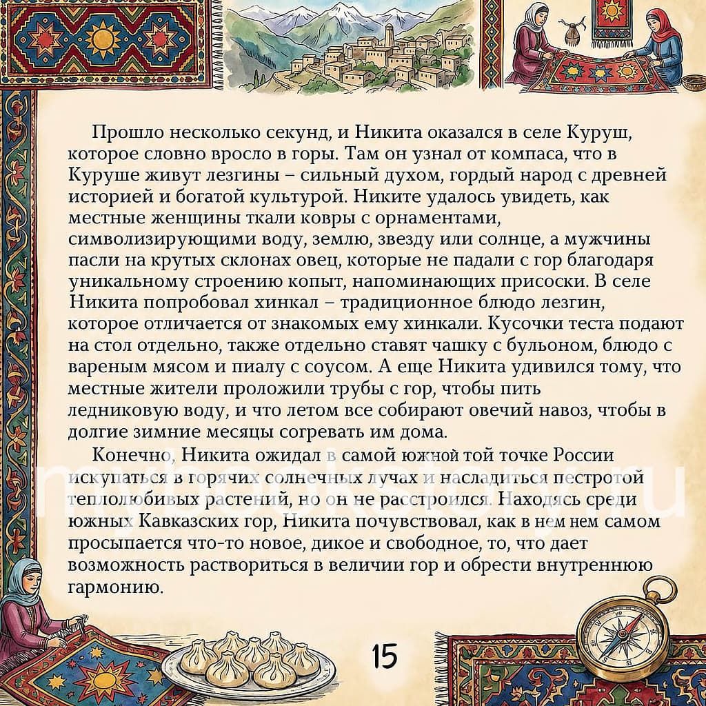 "Путешествие по России на 4 стороны света". Книга 1 из серии "Путешествия по миру" 6