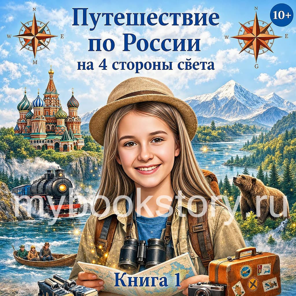 "Путешествие по России на 4 стороны света". Книга 1 из серии "Путешествия по миру" 2