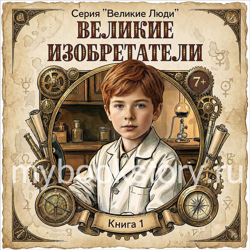 "Великие изобретатели". Книга 1 из серии "Великие люди" 2