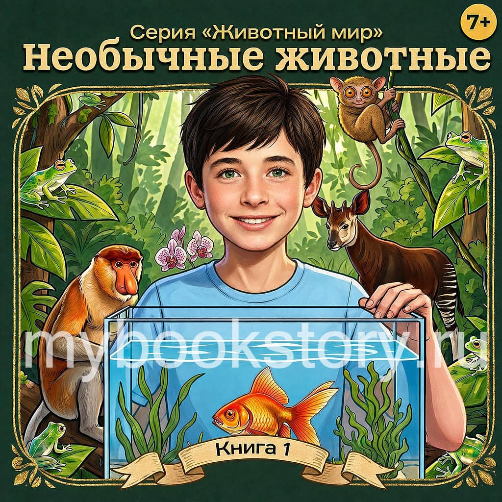 "Необычные животные". Книга 1 из серии "Животный мир" 2