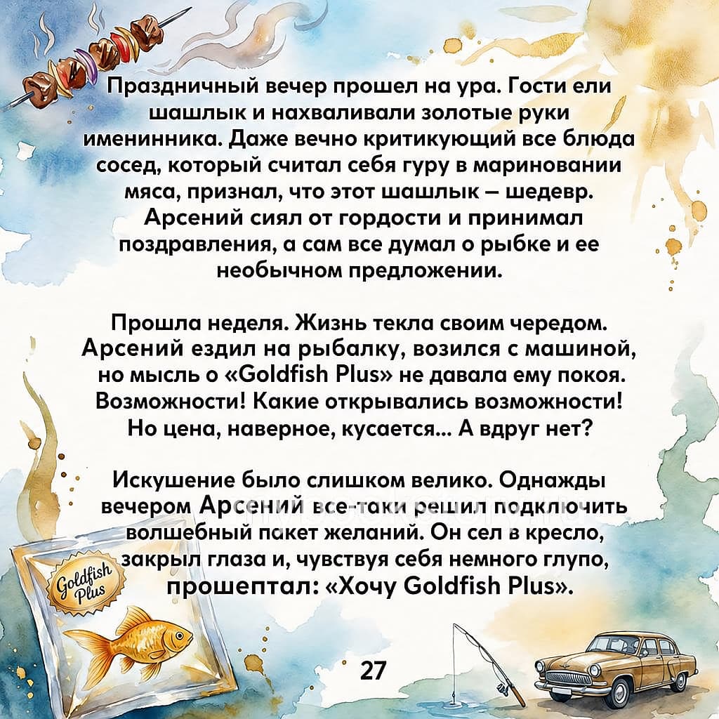 Сказка о рыбаке и рыбке 10