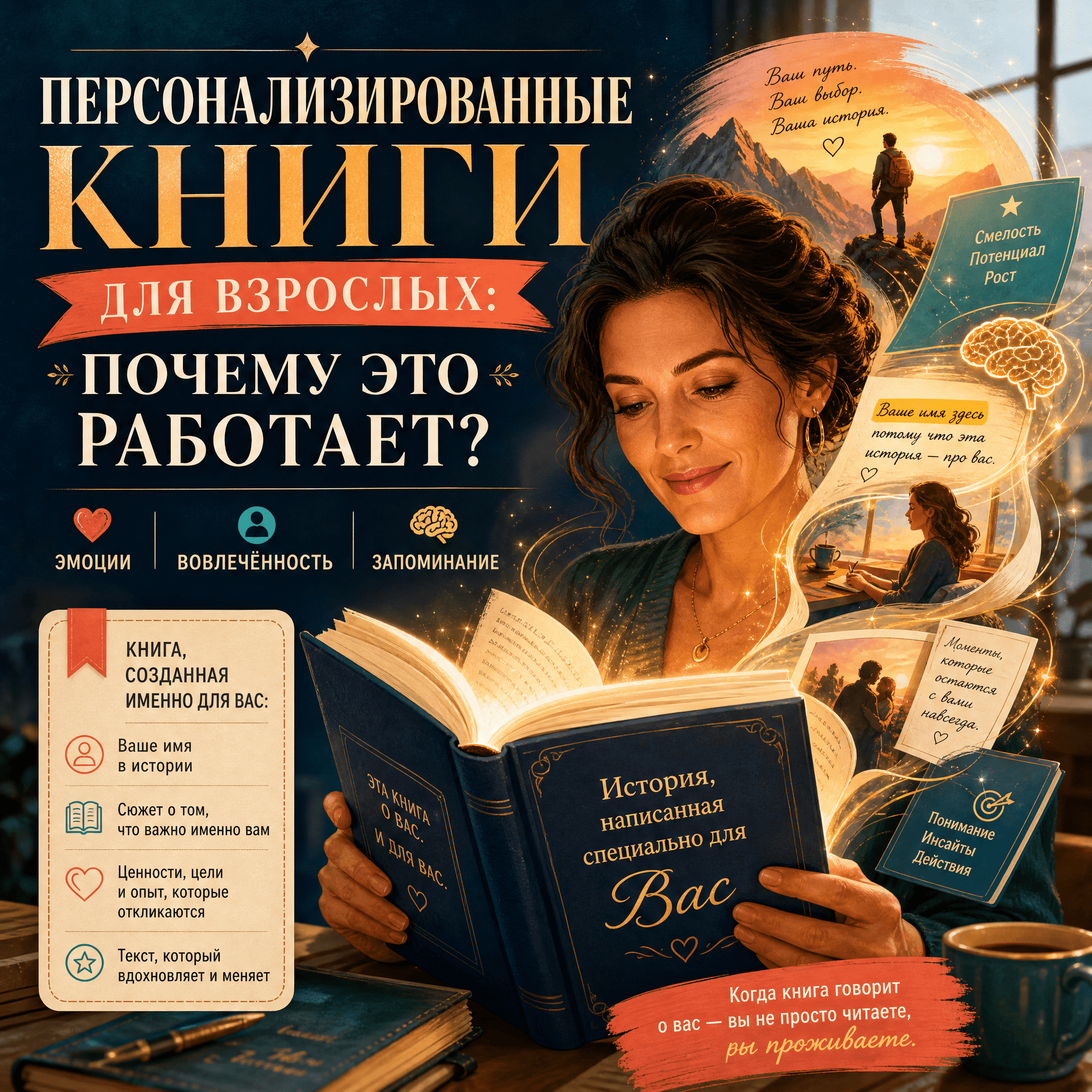 Почему книги, написанные про вас, — это не просто развлечение, а инструмент для мозга?