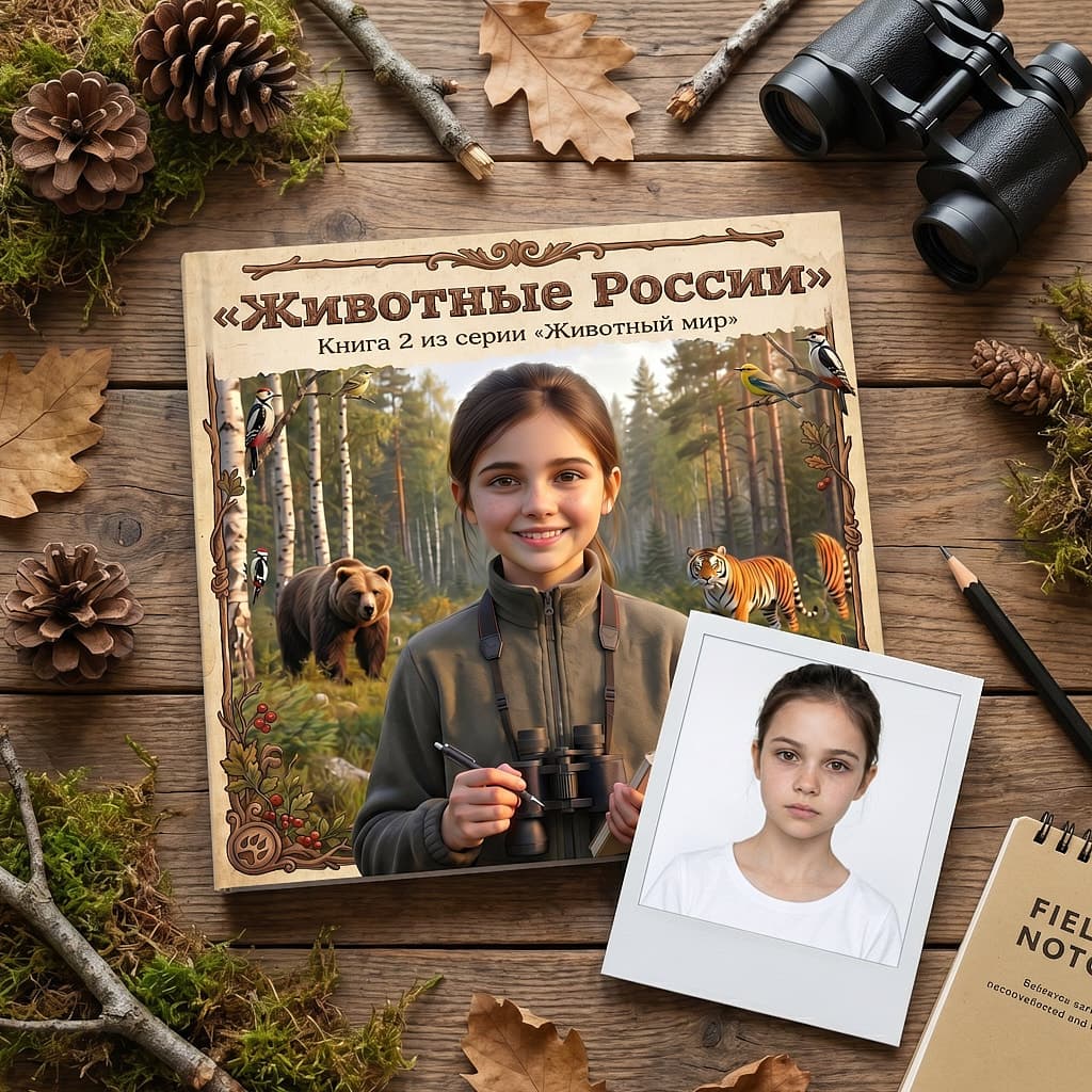"Животные России". Книга 2 из серии "Животный мир"