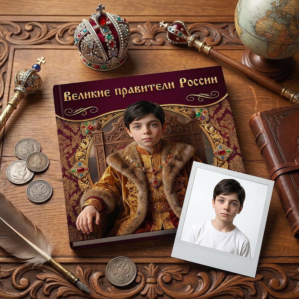 "Великие правители России". Книга 2 из серии "Великие люди"