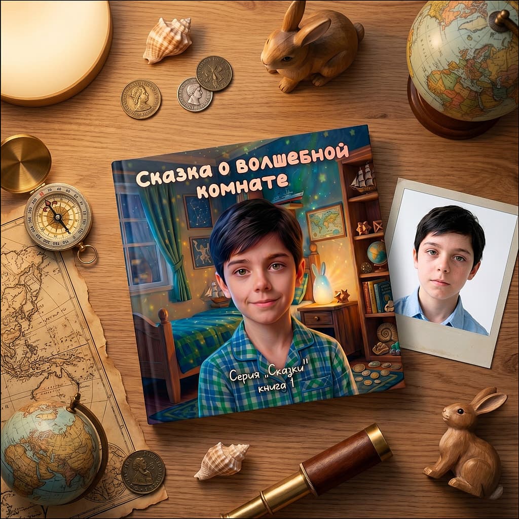 "Сказка о волшебной комнате". Книга 1 из серии "Сказки"